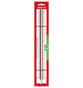 College Dreikantmaßstab (F) 1:2,5:5:10:20:50:100, im Ecoblister