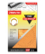 Geodreieck 16 cm orange-transp.,biegsam,ohne Facette