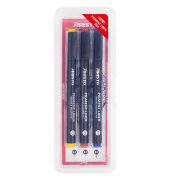 Fineliner-Set Creative&Draving, AR23533, schwarz (Schreibfarbe: schwarz), 0,3+0,5+0,7mm