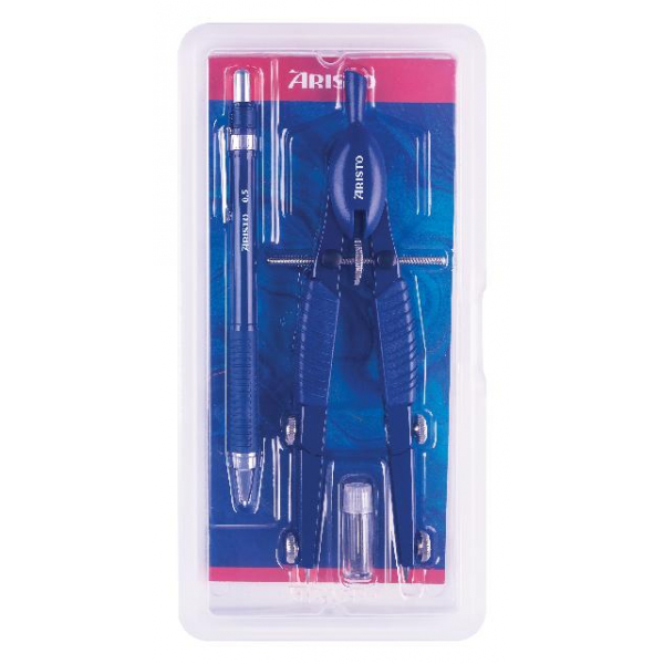 5 Stück Aristo TopLine Zirkel mit Studio Pen Art Series Deep Blue 9003182558087 Aristo
