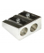 Farb- und Bleistiftspitzer doppelt, Metall, Keilform