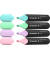 Textmarker Job Pastell, 507978, Etui, 4-farbig sortiert, 1-5mm Keilspitze