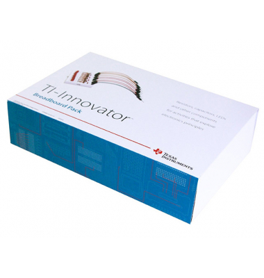 Steckplatine TI-InnovatorBreadboard Widerstände, Kondensatoren, LEDs