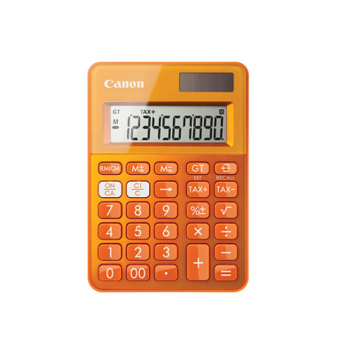LS-100K-MOR Taschenrechner Gehäuse: orange