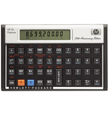 Finanzrechner HP-12CPLATINUM