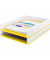 Briefablage WOW Duo Colour 5361-10-16 A4 / C4 weiß/gelb Kunststoff stapelbar