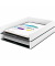 Briefablage WOW Duo Colour 5361-10-95 A4 / C4 weiß/schwarz Kunststoff stapelbar