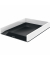 Briefablage WOW Duo Colour 5361-10-95 A4 / C4 weiß/schwarz Kunststoff stapelbar