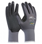 Arbeitshandschuhe MULTI FLEX, Nitril-Mikroschaum, grau, Größe 9 / L