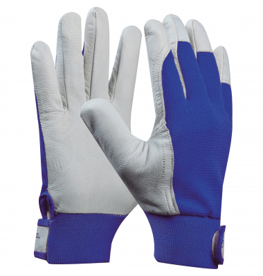 Arbeitshandschuhe ECO FIT, Leder, grau, Größe 10 / XL