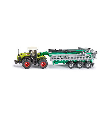 Claas Xerion mit Fasswagen Spielzeugauto Claas Xerion mit Fasswagen Spielzeugauto