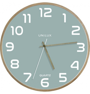  Wanduhr Baltic 400165098, hellgrün, 30,5cm, rund, analog