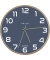 Unilux BALTIC Wanduhr hellblau Ø 30,5 cm, mit Rahmen und Zeigern aus