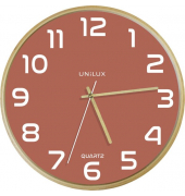  Wanduhr Baltic 400165111, rosa, 30,5cm, rund, analog