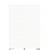 Flipchartblock oeco 155028702, 68x99cm, kariert / blanko, 80g
