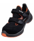 Sicherheitssandalen uvex G2, S1, SRC, ESD, Unisex, schwarz/rot