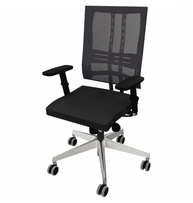 NowyStyl Bürodrehstuhl Net Motion Armlehne alusw