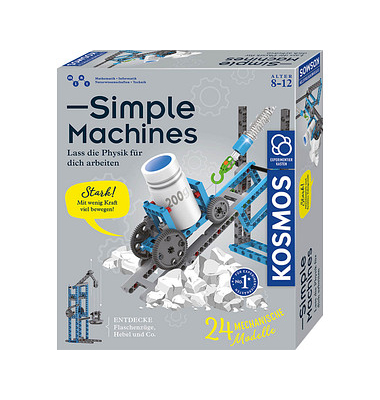 Experimentierkasten Simple Machines mehrfarbig