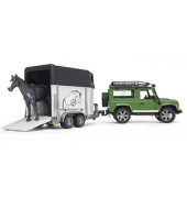 Land Rover Defender mit Pferdeanhänger 2592 Spielzeugauto