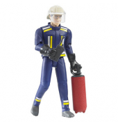 60100 Feuerwehrmann mit Zubehör Spielfigur