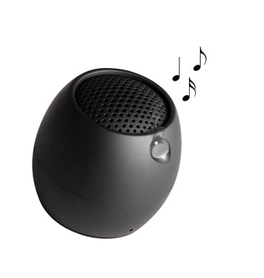  Bluetooth-Lautsprecher zero ZERBLK, schwarz