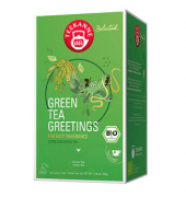 Tee Bio Luxury Cup 68463, Green Tea Greetings, Beutel