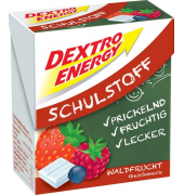 EXTRO ENERGIE Schulstoff Waldfrucht Dextrosetäfelchen