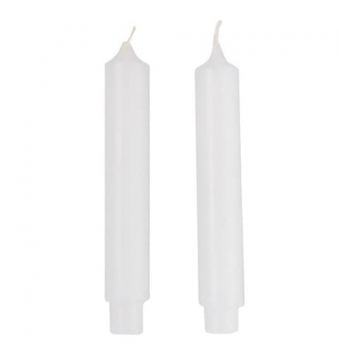 Christbaumkerzen 9901325 weiß je 2,5 Stunden. Brenndauer