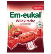 Em-eukal Hustenbonbon Wildkirsche 75 g, ohne Zucker