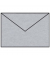 Designbriefumschlag Paperado 16400580, C6, nassklebend, 100g, silber