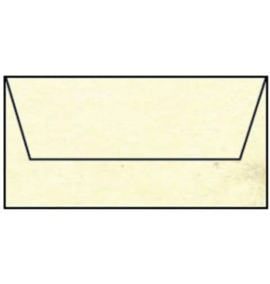 Briefumschlag 16400206 Din Lang ohne Fenster nassklebend 100g gerippte Oberfläche mit hellem Seidenfutter chamois marmora