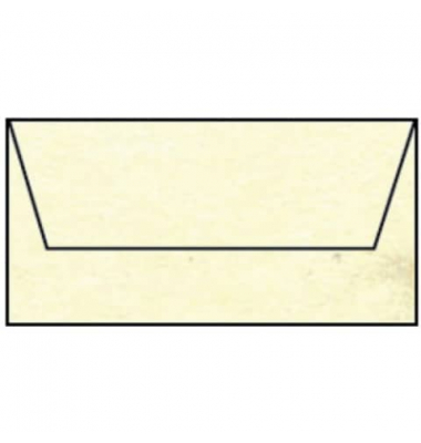 Designbriefumschlag Paperado 16400206, Din Lang, nassklebend, 100g, chamois marmora