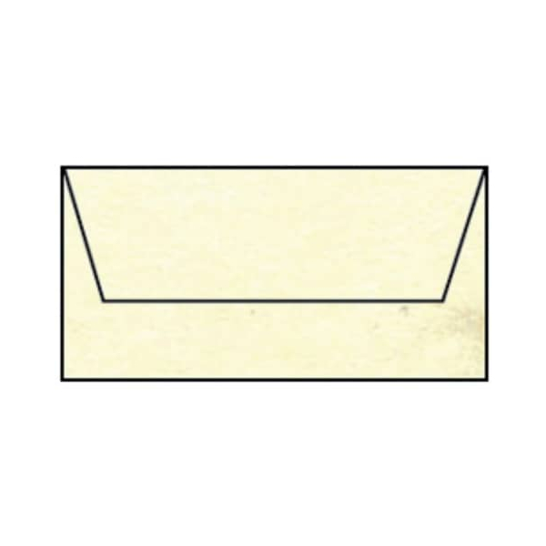 50 Stück Rössler Designbriefumschlag Paperado 16400206, Din Lang, nassklebend, 100g, chamois marmora 4014969046876 Rössler