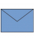 Designbriefumschlag Paperado 16400535, C6, nassklebend, 100g, dunkelblau gerippt