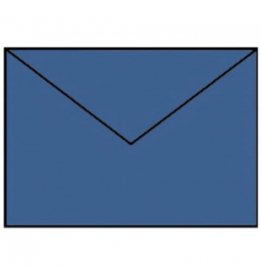 Designbriefumschlag Paperado 16400590, C6, nassklebend, 100g, jeans gerippt