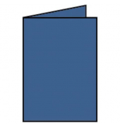 Blanko-Grußkarten Faltkarte 16400690 A5 105mm x 148mm (BxH) 220g jeans