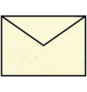 Designbriefumschlag Paperado 16400706, C7, nassklebend, 100g, chamois mamora