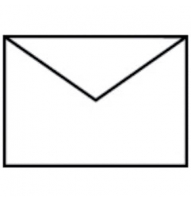 Designbriefumschlag 16400709, C7, nassklebend, 100g, wei&szlig;