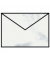 Designbriefumschlag Paperado 16400714, C7, nassklebend, 100g, grau marmora