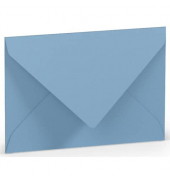 Designbriefumschlag Paperado 16400735, C7, nassklebend, 100g, dunkelblau