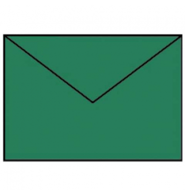 Designbriefumschlag Paperado 16400597, C6, nassklebend, 100g, tannengrün