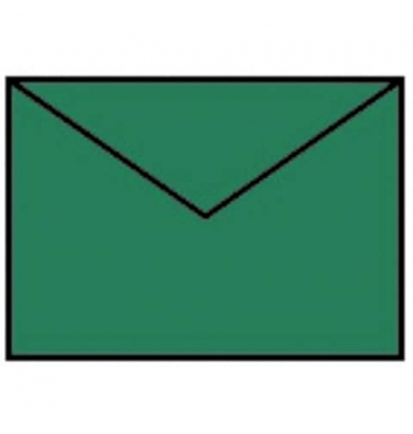 Designbriefumschlag Paperado 16400797, C7, nassklebend, 100g, tannengrün