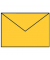 Designbriefumschlag Paperado 16400543, C6, nassklebend, 100g, ocker gerippt
