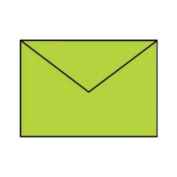 50 Stück Rössler Designbriefumschlag Paperado 16400522, C6, nassklebend, 100g, maigrün gerippt 4014969150474 Rössler