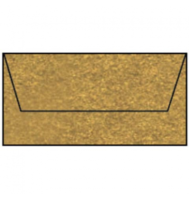 Briefumschlag 16400275 Din Lang ohne Fenster nassklebend 100g gold