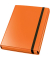 Sammelbox Velocolor A4, orange, 3 feste Innenklappen, Gummiband,