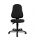 B&uuml;rostuhl Point 60, schwarz / schwarz, bis 110kg, ohne Kopfst&uuml;tze