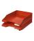 Briefablage Klassik 1027-X-17 A4 / C4 rot Kunststoff stapelbar