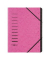Ordnungsmappe 12 Fächer rosa 40059-34