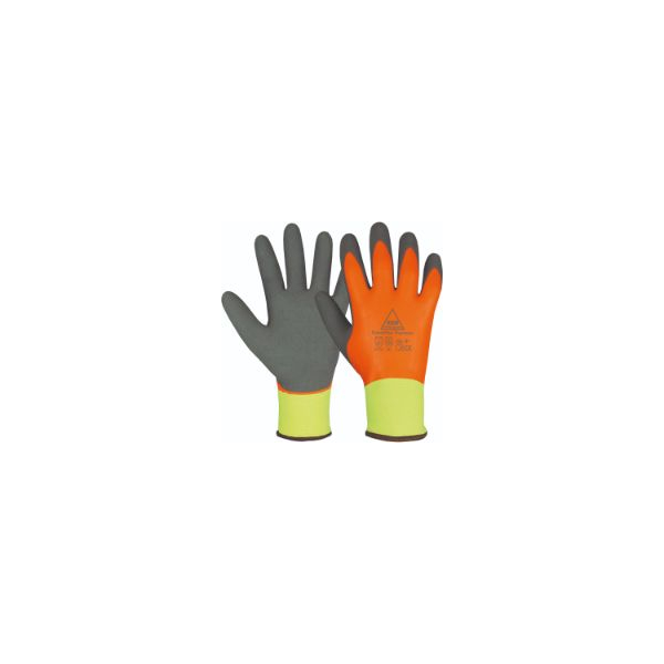 4018949508378 - Winter- Montagehandschuh SuperFlex Thermo+ Latex Latexschaum neon gelb neon orange grau Größe 10 XL 4018949508378 5 Stück 4018949508378 - Winter- Montagehandschuh SuperFlex Thermo+ Latex Latexschaum neon gelb neon orange grau Größe 10 XL 4018949508378 5 Stück